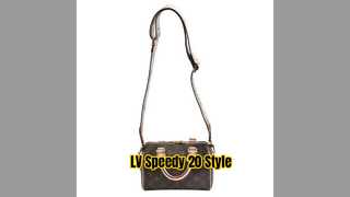 Túi LV Speedy Bandouliere 20 Monogram Phong cách sang trọng
