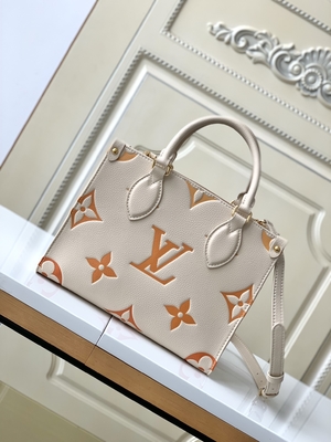 Túi Louis Vuitton Messenger Giant Saffron Monogram OnTheGo MM dành cho IPad Mini