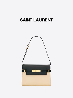 Túi da cao cấp Yves Saint Laurent Beige OEM