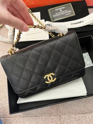 Dây chuyền cổ điển KWOC trên ví Túi xách nhỏ Chanel AP3019