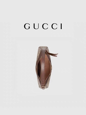 Túi đeo vai nhỏ bằng vải canvas GG Supreme GUCCI Ophidia
