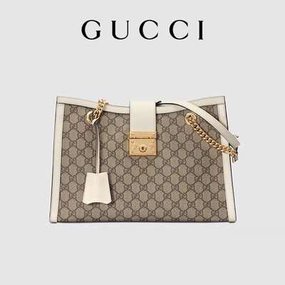 GG Gucci Padlock Shoulder Bag Medium Supreme Canvas Tùy chỉnh