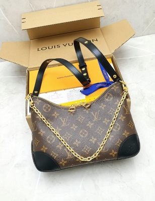 OEM Black Branded Monogram Boulogne Bag Womens Purses Túi xách 2way Louis Vuitton M45831