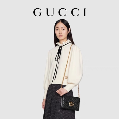 Túi đeo vai GG Marmont Marmont Matelassé Mini Bag Flap