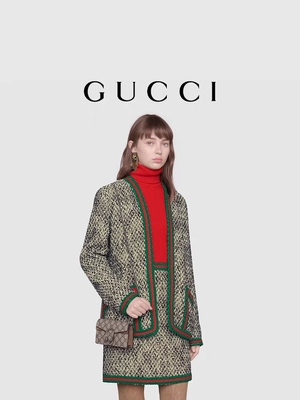 Túi xách nữ hàng hiệu GUCCI Dionysus nhỏ Da lộn tráng vải