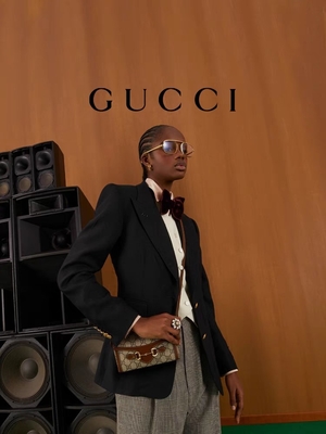 9.5oz GUCCI Horsebit 1955 Túi mini Ví nữ Màu be gỗ mun