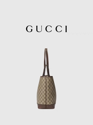 Túi Đeo Vai Hiệu GUCCI Ophidia Da Hạt Nhỏ Vừa Màu Đen