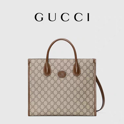 Túi tote tối cao của nhà thiết kế GUCCI nhỏ GG Mens Designer Tote ODM