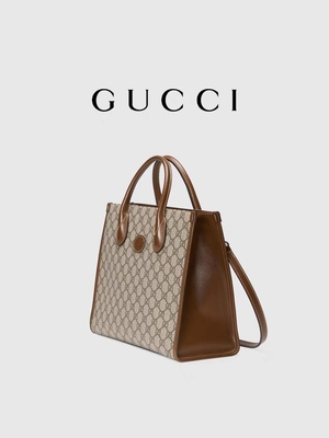 Túi tote tối cao của nhà thiết kế GUCCI nhỏ GG Mens Designer Tote ODM