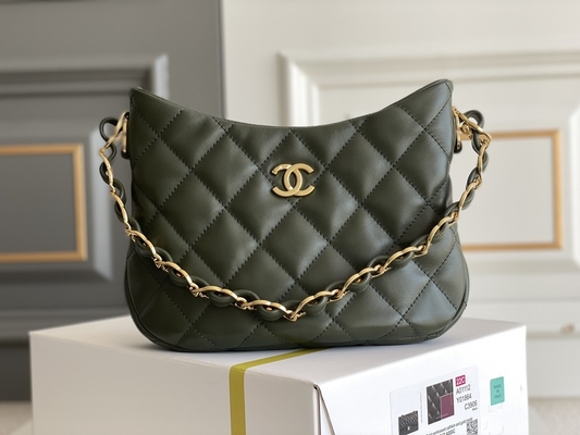 Chanel AS3562 Nhỏ Hobo Sát Nách Hippie Túi Tote Túi Đeo Vai Thu Đông 2022