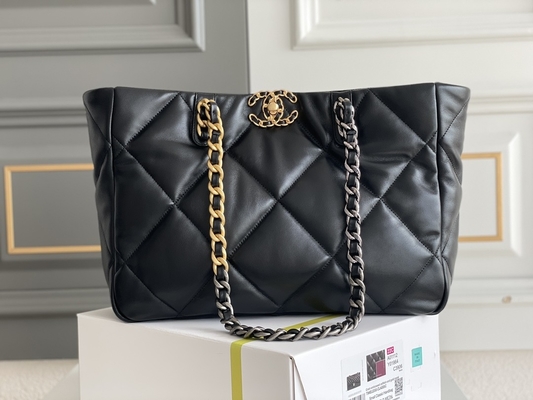 Túi da cừu thường ngày Chanel Classic Da cừu trơn Phong cách công sở dự tiệc