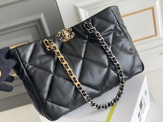 Túi da cừu thường ngày Chanel Classic Da cừu trơn Phong cách công sở dự tiệc