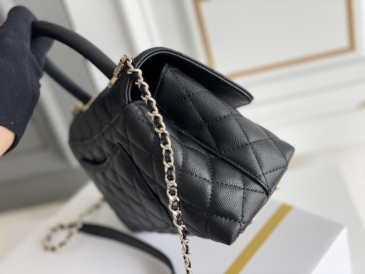 ***Túi xách nữ hàng hiệu Đường khâu viền Túi xách Chanel hình thang