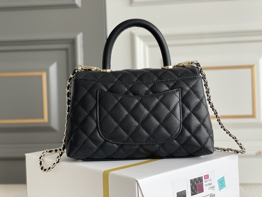 ***Túi xách nữ hàng hiệu Đường khâu viền Túi xách Chanel hình thang