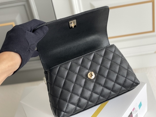 ***Túi xách nữ hàng hiệu Đường khâu viền Túi xách Chanel hình thang