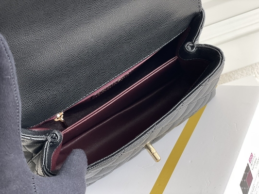 ***Túi xách nữ hàng hiệu Đường khâu viền Túi xách Chanel hình thang
