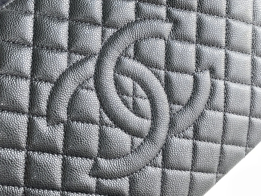 Túi lớn Chanel Lychee Leather Caviar Grand Shopping Tote GST