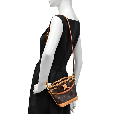 Túi Đeo Chéo NANO Speedy Monogram Canvas Louis Vuitton M81266 Cho Nữ