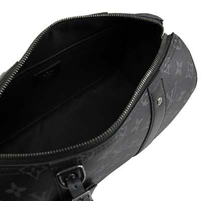 Classic Monogram Eclipse Túi LV CITY KEEPALL Túi đeo chéo bằng vải Jacquard Túi Boston