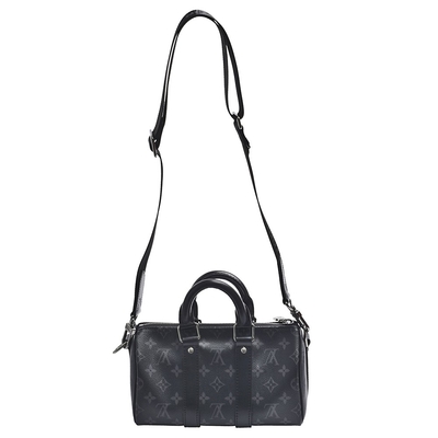 Người Đàn Ông Eclipse Canvas Keepall Mới Speedy Bandouliere 25 Túi Đeo Chéo M46271