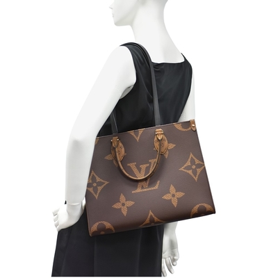 Túi Monogram thiết kế bằng vải ngược OnTheGo MM Túi mua sắm Louis Vuitton