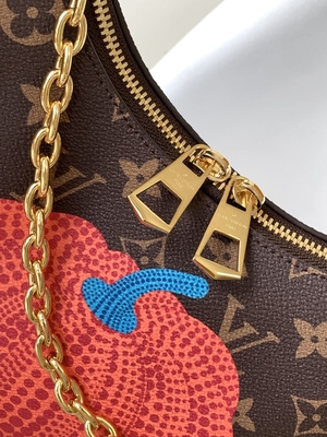 Túi Monogram LV Boulogne Vải Tráng In Hình Bí Ngô