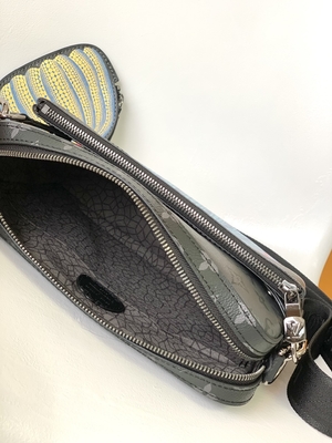 Túi Nam Unisex Hàng Hiệu LV x YK Trio Monogram M46358 Phối Hợp Phong Cách Đường Phố 3WAY