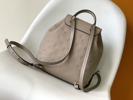 Balo Thương Hiệu LV Designer Balo Louis Vuitton Monogram Montsouris Hồng Đen