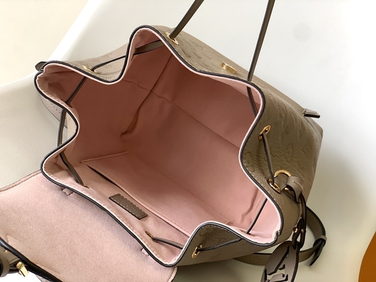 Balo Thương Hiệu LV Designer Balo Louis Vuitton Monogram Montsouris Hồng Đen