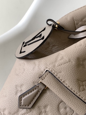 Balo Thương Hiệu LV Designer Balo Louis Vuitton Monogram Montsouris Hồng Đen