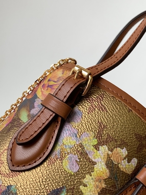 Túi Louis Vuitton Neverfull Bucket hoa ánh kim M81724