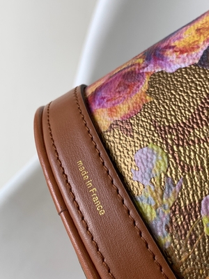 Túi Louis Vuitton Neverfull Bucket hoa ánh kim M81724