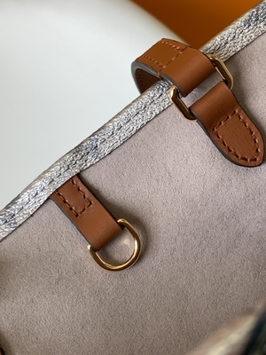 OEM hoa Louis Vuitton Túi tote vải tráng bạc Empreinte Onthego