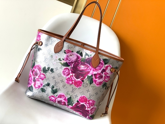 Họa Tiết Hoa Bạc Louis Vuitton Large Never Full M21352