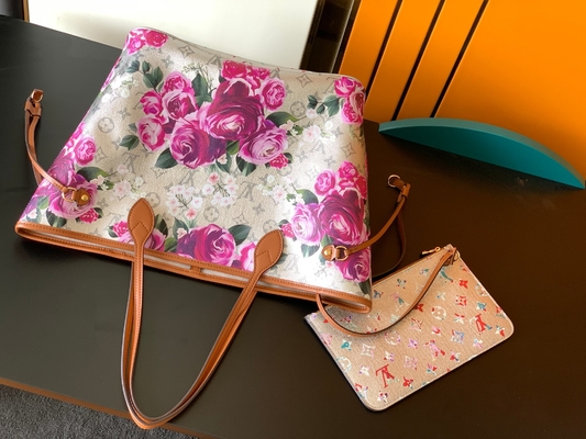 Họa Tiết Hoa Bạc Louis Vuitton Large Never Full M21352