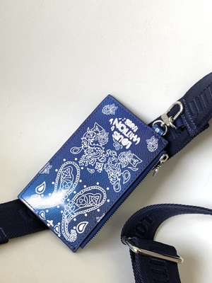 Ví nhỏ Gaston Louis Vuitton LV Pochette Khóa kéo đôi có thể đeo được