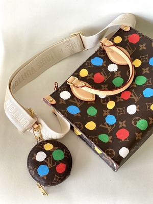 Túi hàng hiệu LV X Yayoi Preloved Kusama OnTheGoMM Monogram Nhiều màu