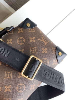 Louis Vuitton Túi hàng hiệu tùy chỉnh Petite Malle Souple Empreinte Monogram Nâu Đen