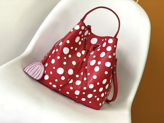 Túi xách Nữ Trắng Đen NéOnoé MM Túi xách Louis Vuitton Yayoi Kusama