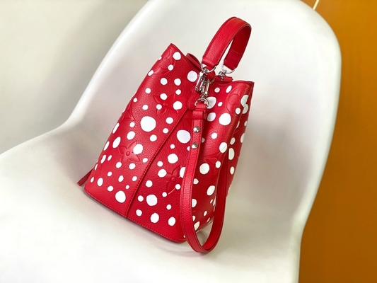 Túi xách Nữ Trắng Đen NéOnoé MM Túi xách Louis Vuitton Yayoi Kusama