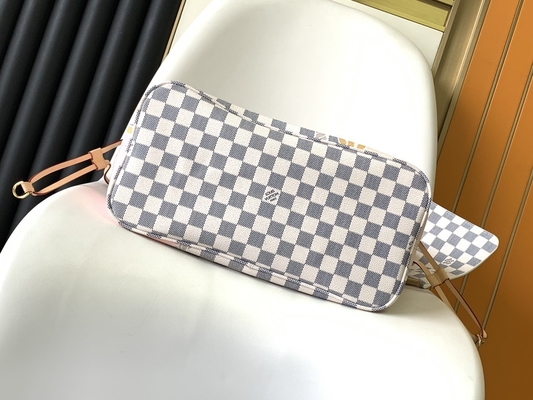 Tahiti Limited Túi hàng hiệu Custom kẻ ca rô Louis Vuitton Neverfull MM
