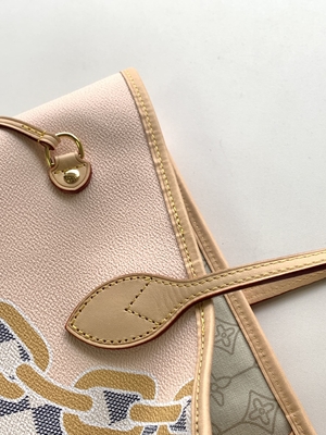 Tahiti Limited Túi hàng hiệu Custom kẻ ca rô Louis Vuitton Neverfull MM