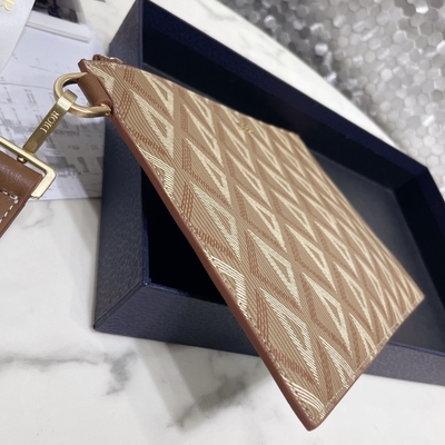 ODM Christian Dior Mini Designer Purses A5 CD Pouch Bag Da thật kim cương
