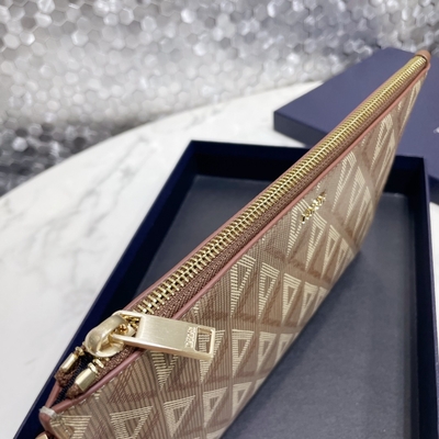 ODM Christian Dior Mini Designer Purses A5 CD Pouch Bag Da thật kim cương