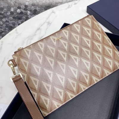 ODM Christian Dior Mini Designer Purses A5 CD Pouch Bag Da thật kim cương
