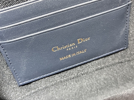 Túi 2 trong 1 Mini Dior 30 Montaigne Màu xanh xiên Jacquard