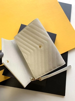 Túi Caviar YSL Monogram Da Quilted Clutch