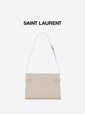 Túi đeo chéo mini ODM Nhãn hiệu Túi Saint Laurent Màu be