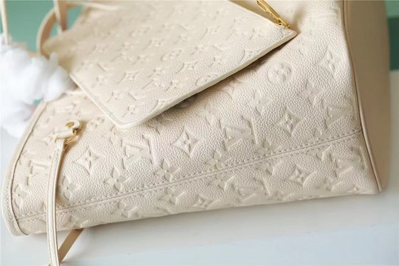 Túi xách nữ hàng hiệu dự tiệc Neverfull MM Monogram Empreinte Đính hoa