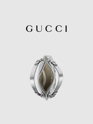 Túi tote nhỏ Gucci Blondie Túi xách nữ hàng hiệu màu bạc trắng sang trọng